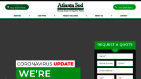 What Atlantasodcompany.com website looked like in 2020 (3 years ago)