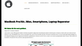 What Apple-reparatur-berlin.com website looked like in 2020 (3 years ago)