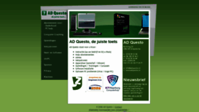 What Adquesto.nl website looked like in 2020 (3 years ago)