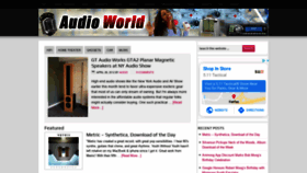 What Audioworld.com website looked like in 2020 (3 years ago)