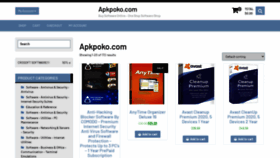What Apkpoko.com website looked like in 2020 (3 years ago)