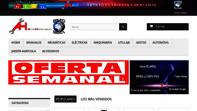 What Arteherramienta.es website looked like in 2020 (3 years ago)