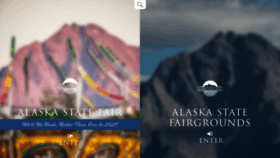 What Alaskastatefair.org website looked like in 2020 (3 years ago)