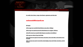 What Anchorsandalibis.com website looked like in 2020 (3 years ago)