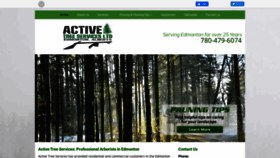 What Activetreeservices.ca website looked like in 2020 (3 years ago)