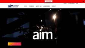 What Aim.edu.au website looked like in 2020 (3 years ago)
