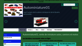 What Autominiature01.com website looked like in 2020 (3 years ago)