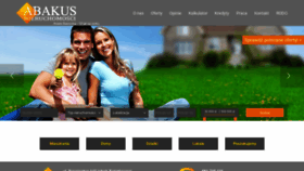 What Abakus-nieruchomosci.pl website looked like in 2020 (3 years ago)