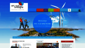 What Arc-sud-bretagne.fr website looked like in 2020 (3 years ago)