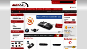 What Auto73.fr website looked like in 2020 (3 years ago)