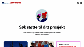 What Aktivungdom.eu website looked like in 2020 (3 years ago)