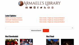What Armaell-library.net website looked like in 2020 (3 years ago)