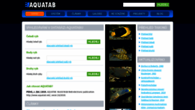 What Aquatab.net website looked like in 2020 (3 years ago)