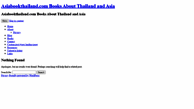 What Asiabookthailand.com website looked like in 2020 (3 years ago)