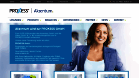 What Akzentum.de website looked like in 2020 (3 years ago)