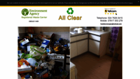 What Allclearcoventry.co.uk website looked like in 2020 (4 years ago)
