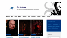 What Art-anima.com website looked like in 2020 (3 years ago)