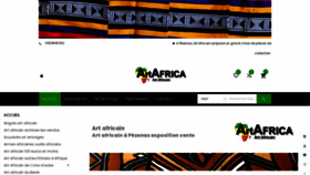 What Artafrica.fr website looked like in 2020 (3 years ago)