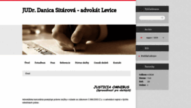 What Advokat-levice.eu website looked like in 2020 (3 years ago)