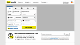 What Autoscaut.de website looked like in 2020 (5 years ago)