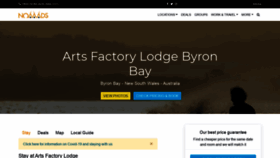 What Artsfactory.com.au website looked like in 2020 (3 years ago)