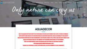 What Aquadecorbackgrounds.com website looked like in 2020 (3 years ago)