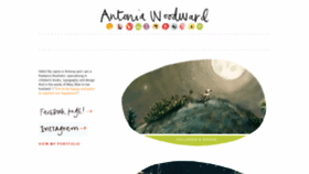 What Antoniaillustrates.co.uk website looked like in 2020 (3 years ago)