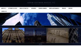 What Alblawfirm.com website looked like in 2020 (3 years ago)