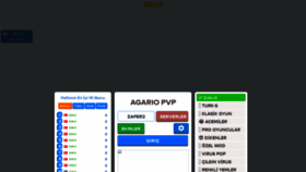 What Agario.zafer2.com website looked like in 2020 (3 years ago)