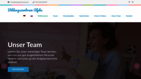 What Alpha-bildungszentrum.de website looked like in 2020 (3 years ago)