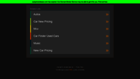 What Autopricerelease.com website looked like in 2020 (3 years ago)