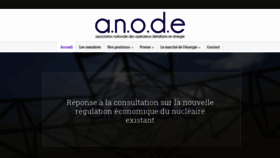 What Anode-asso.org website looked like in 2020 (3 years ago)