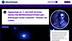 What Allesistenergie.net website looked like in 2020 (3 years ago)