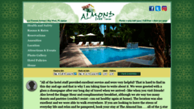 What Almondtreeinn.com website looked like in 2020 (3 years ago)
