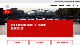 What Amsterdamcitywalk.nl website looked like in 2020 (3 years ago)