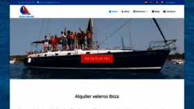 What Alquiler-veleros-ibiza.com website looked like in 2020 (3 years ago)