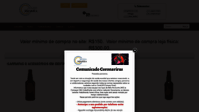 What Acquamineira.com.br website looked like in 2020 (3 years ago)