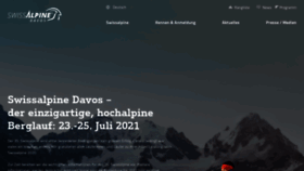 What Alpinathlon.ch website looked like in 2020 (3 years ago)