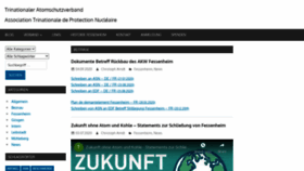What Atomschutzverband.ch website looked like in 2020 (3 years ago)