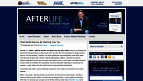 What Afterlifetv.com website looked like in 2020 (3 years ago)