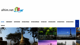 What Alhim.net website looked like in 2020 (4 years ago)