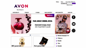 What Avon.ba website looked like in 2020 (3 years ago)