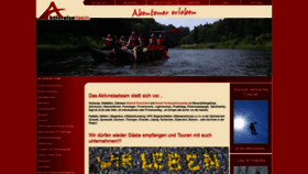 What Aktivreiseteam.de website looked like in 2020 (3 years ago)