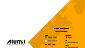 What Alumil.com website looked like in 2020 (3 years ago)