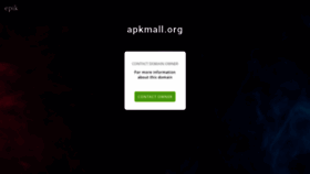 What Apkmall.org website looked like in 2020 (3 years ago)