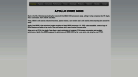 What Apollo-core.com website looked like in 2020 (3 years ago)