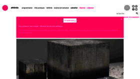 What Athenee-theatre.com website looked like in 2020 (4 years ago)