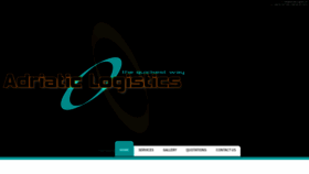 What Adriaticlogistics.hr website looked like in 2020 (3 years ago)