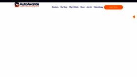 What Autoawards.com website looked like in 2020 (3 years ago)