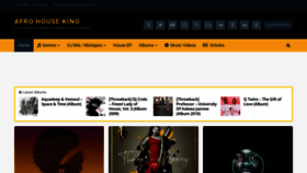 What Afrohouseking.com website looked like in 2020 (3 years ago)